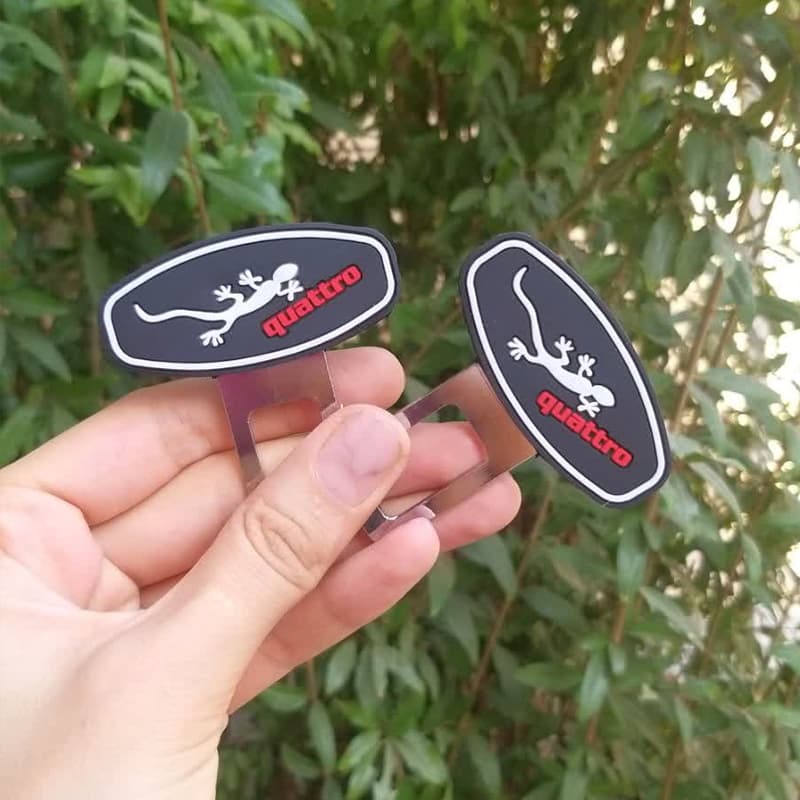 قطع کننده بوق هشدار کمربند طرح quattro مجموعه دو عددی کد 2208 — تصویر ۸