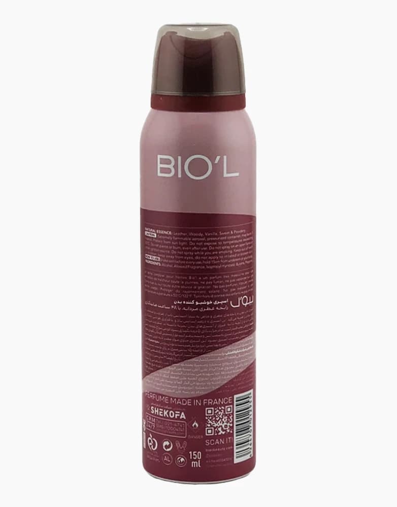 اسپری مردانه بدن بیول مدل Take Me Away حجم 150ml — تصویر ۸