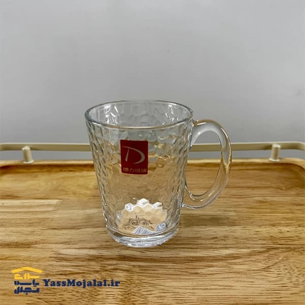 لیوان دسته دار دلی Deli شفاف و ضخيم كد 2829A