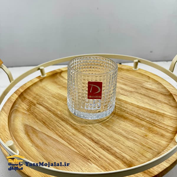 لیوان چرخشی شفاف و ضخيم دلی کد 512F — تصویر ۳