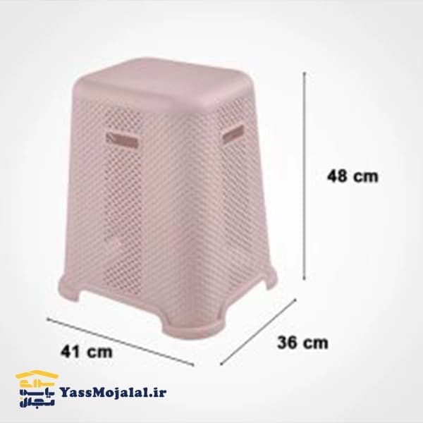 چهار پایه 50 سانتی طرح بافت کد 2143 — تصویر ۲