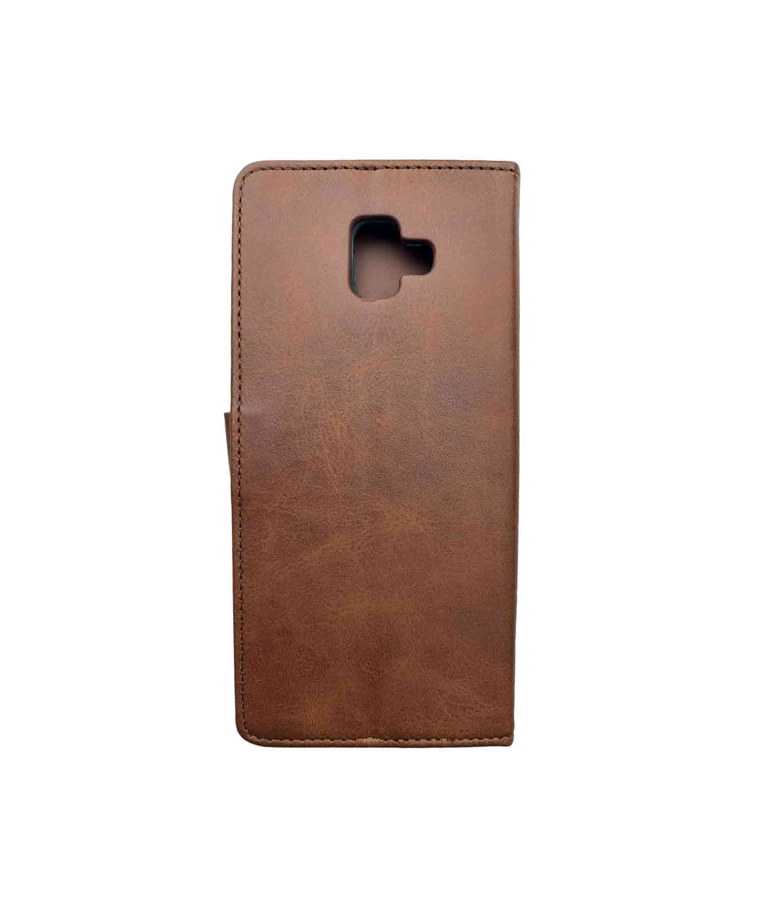 کیف کلاسوری چرمی سامسونگ گلکسی J6 Plus — تصویر ۳