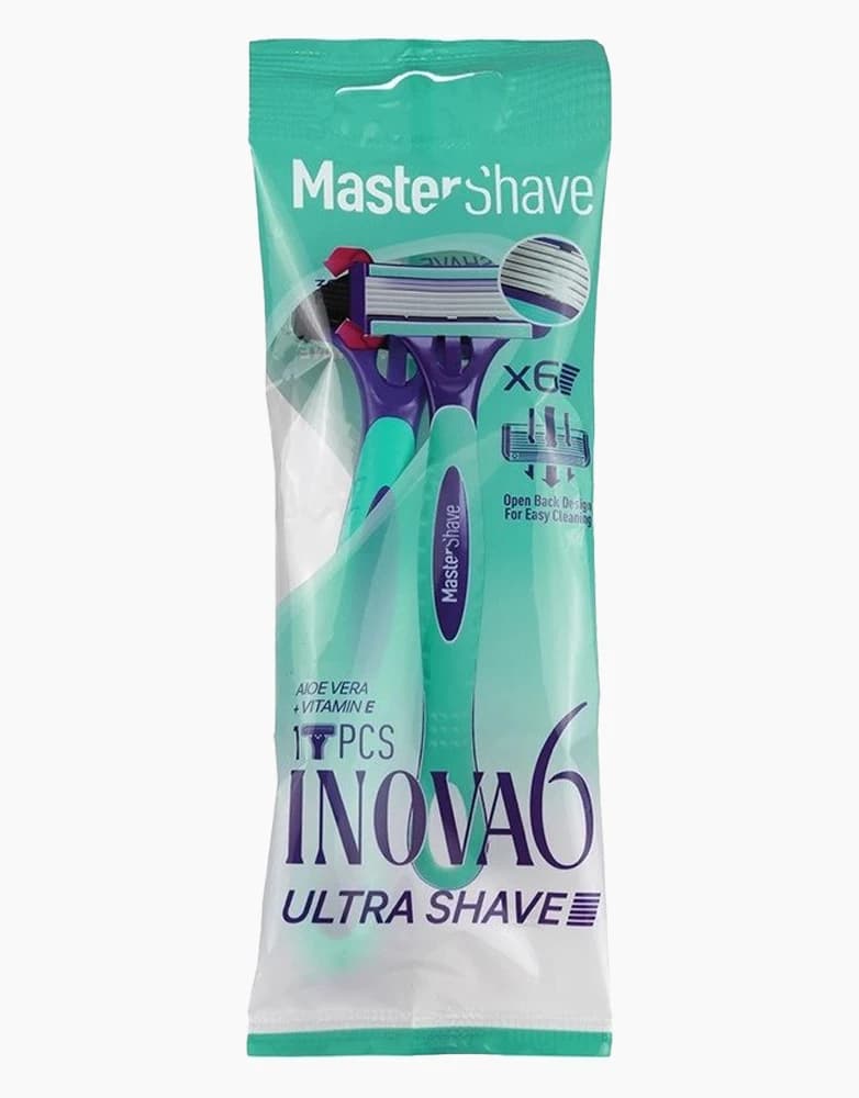 تیغ اصلاح 6 لبه مستر شیو مدل INOVA6 | تکی — تصویر ۳
