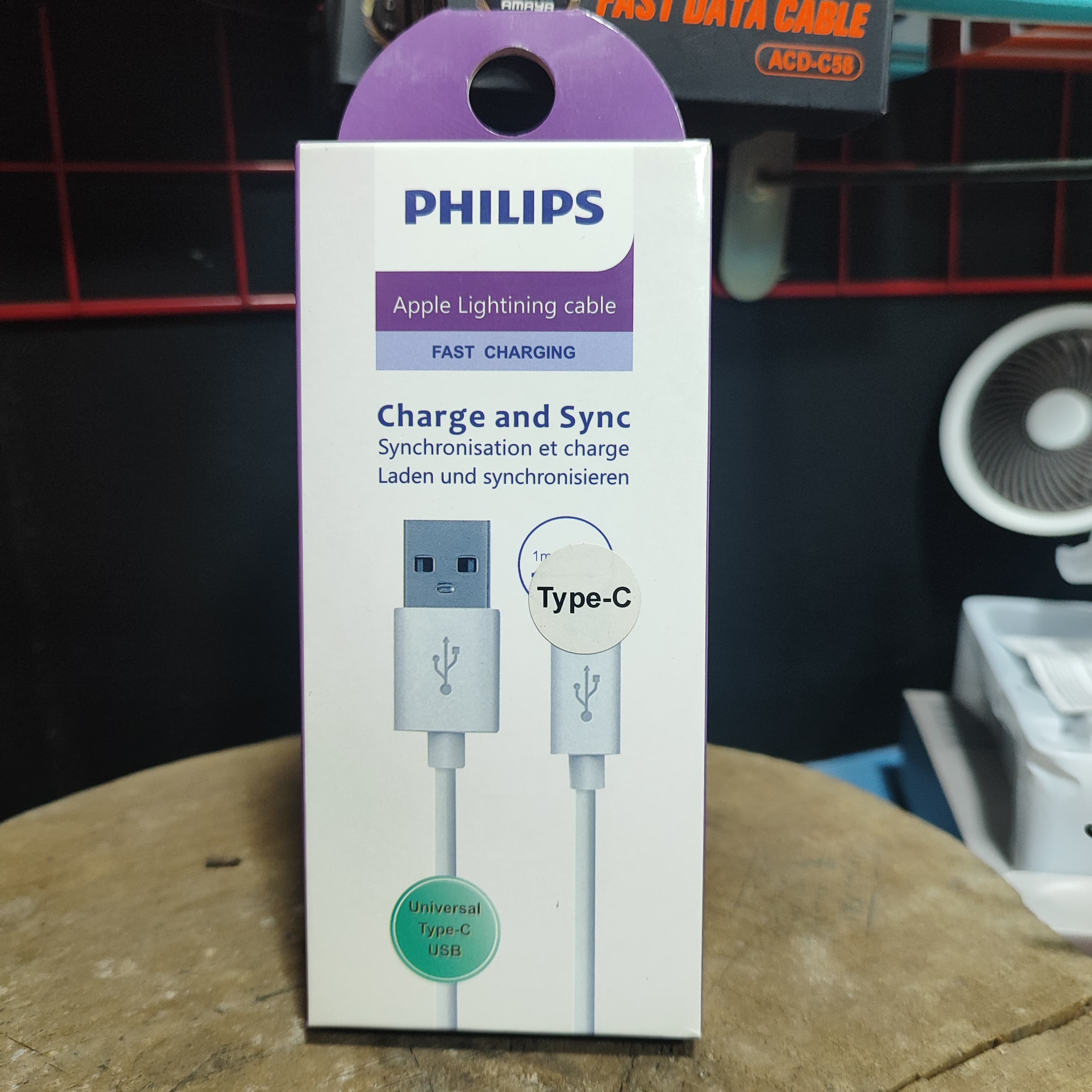 کابل تایپ سی PHILPS فست شارژ