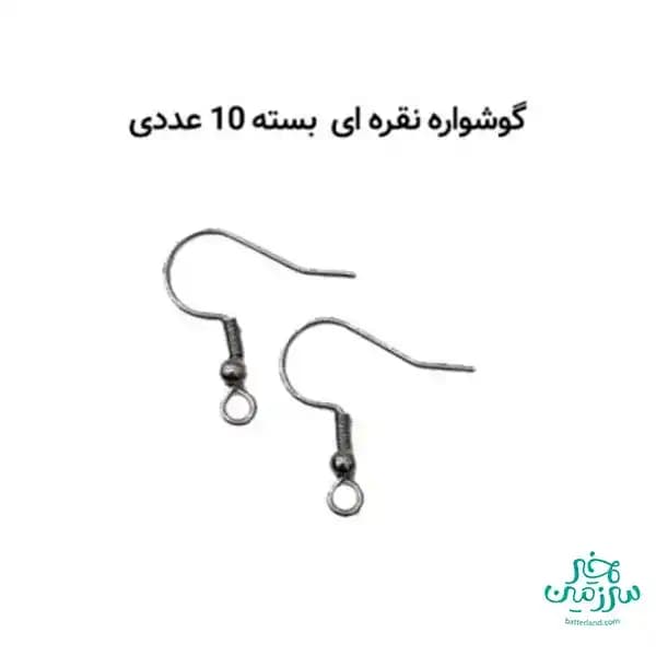 گوشواره نقره ای — تصویر ۳