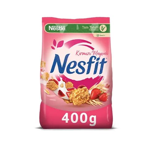 نستله نسفیت برشتوک میوه های قرمز 400 گرم — تصویر ۳