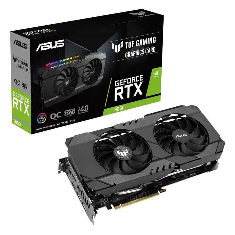 کارت گرافیک Asus TUF Gaming GeForce RTX3050 OC 8GB GDDR6 128Bit — تصویر ۹