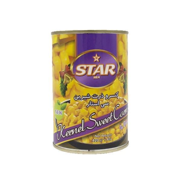 استار سی کنسرو ذرت شیرین 420 گرم