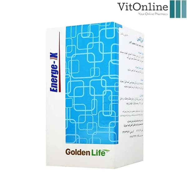 قرص انرژکس گلدن لایف 30 عدد