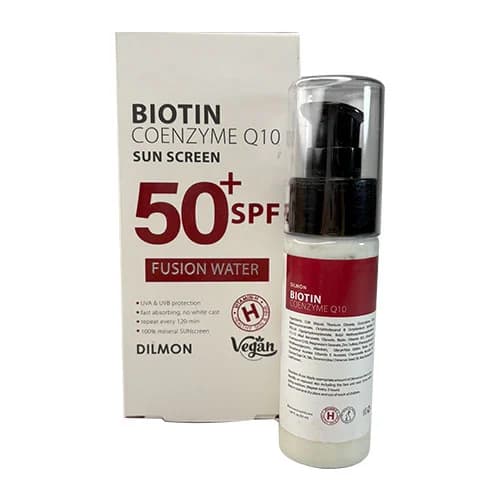 ضدآفتاب بی رنگ پمپی دیلمون حاوی بیوتین (SPF50 ) حجم 50 میل — تصویر ۲