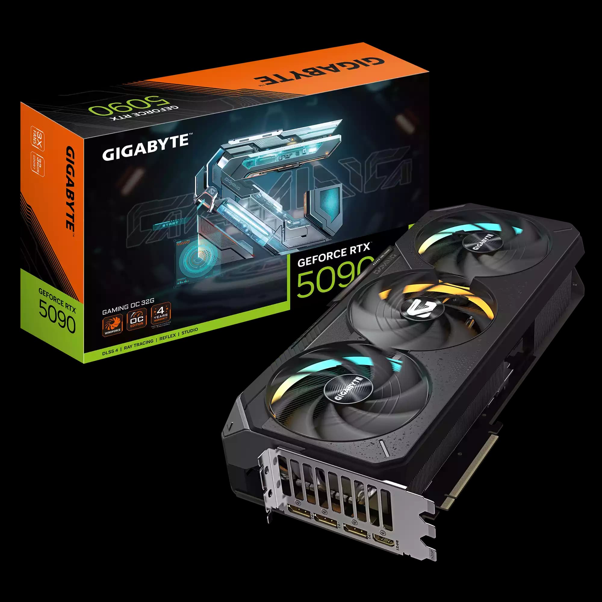کارت گرافیک گیگابایت مدل GeForce RTX™ 5090 GAMING OC 32G — تصویر ۸
