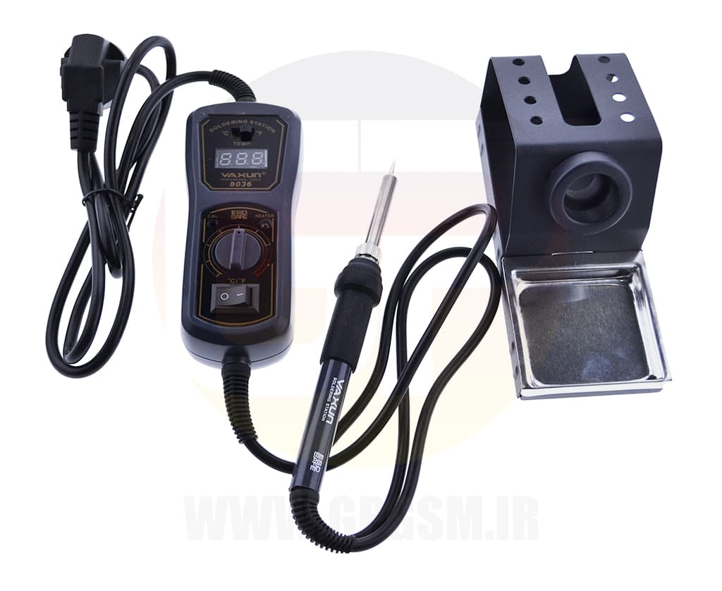 DIGITAL SOLDERING IRON YX 8036 YAXUN-هویه دیجیتال وای ایکس 8036 یاکسن — تصویر ۲