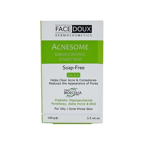 پن کنترل کننده چربی و آکنه زوم فیس دوکس / Face Doux Acne Some Sebum Control Syndet Bar — تصویر ۲