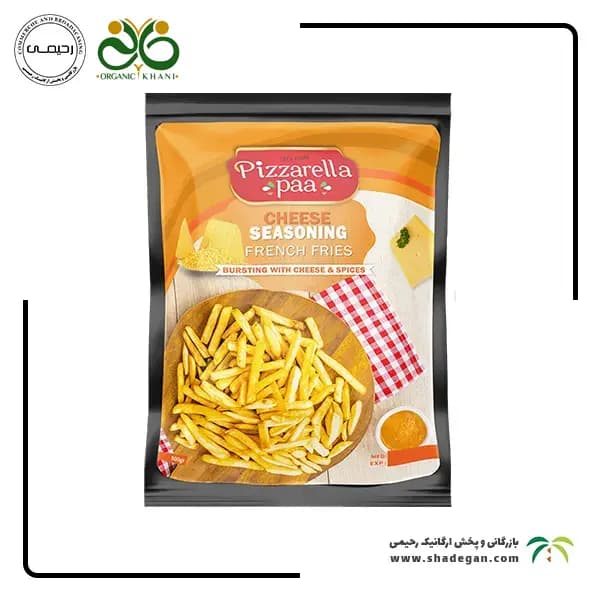 ادویه سیب زمینی پنیری پیزارلا