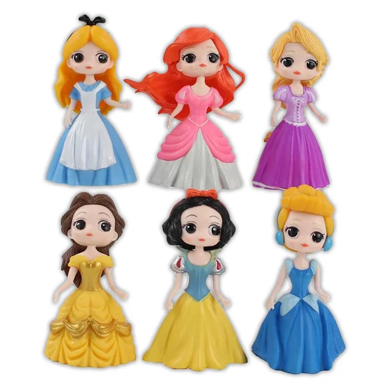 فیگور پرنسس های دیزنی Disney Princess مجموعه 6 عددی — تصویر ۵