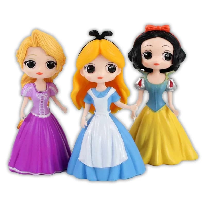 فیگور پرنسس های دیزنی Disney Princess مجموعه 6 عددی — تصویر ۷