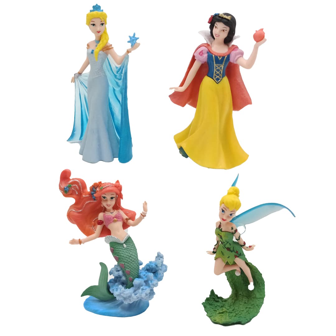 فیگور پرنسس های دیزنی Disney Princess مجموعه 4 عددی — تصویر ۷