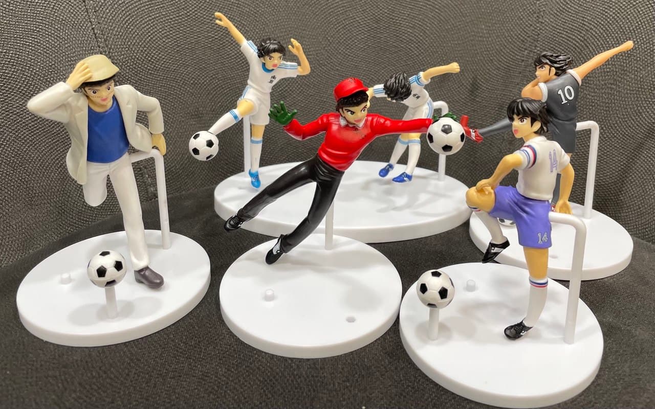 فیگور کاپیتان سوباسا Captain Tsubasa مجموعه 6 عددی — تصویر ۷