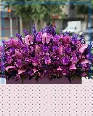 سفارش دسته گل برای گالری سنگ تهران