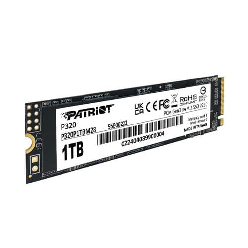 Patriot P320 M.2 2280 PCIe Gen3 NVMe 1TB Internal SSD — تصویر ۴