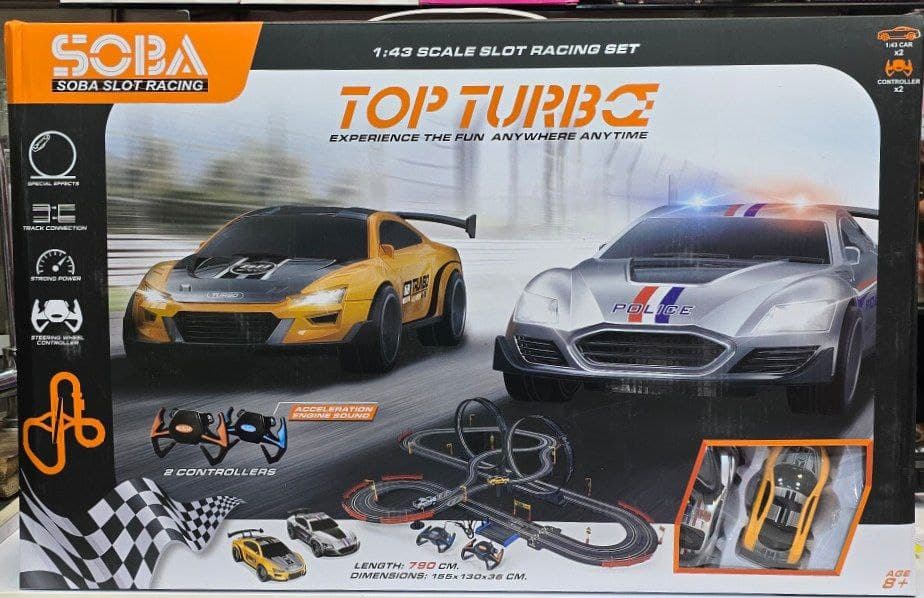 کیت ماشین بازی طرح ریسینگ مدل TOP TURBO کد 090 — تصویر ۳