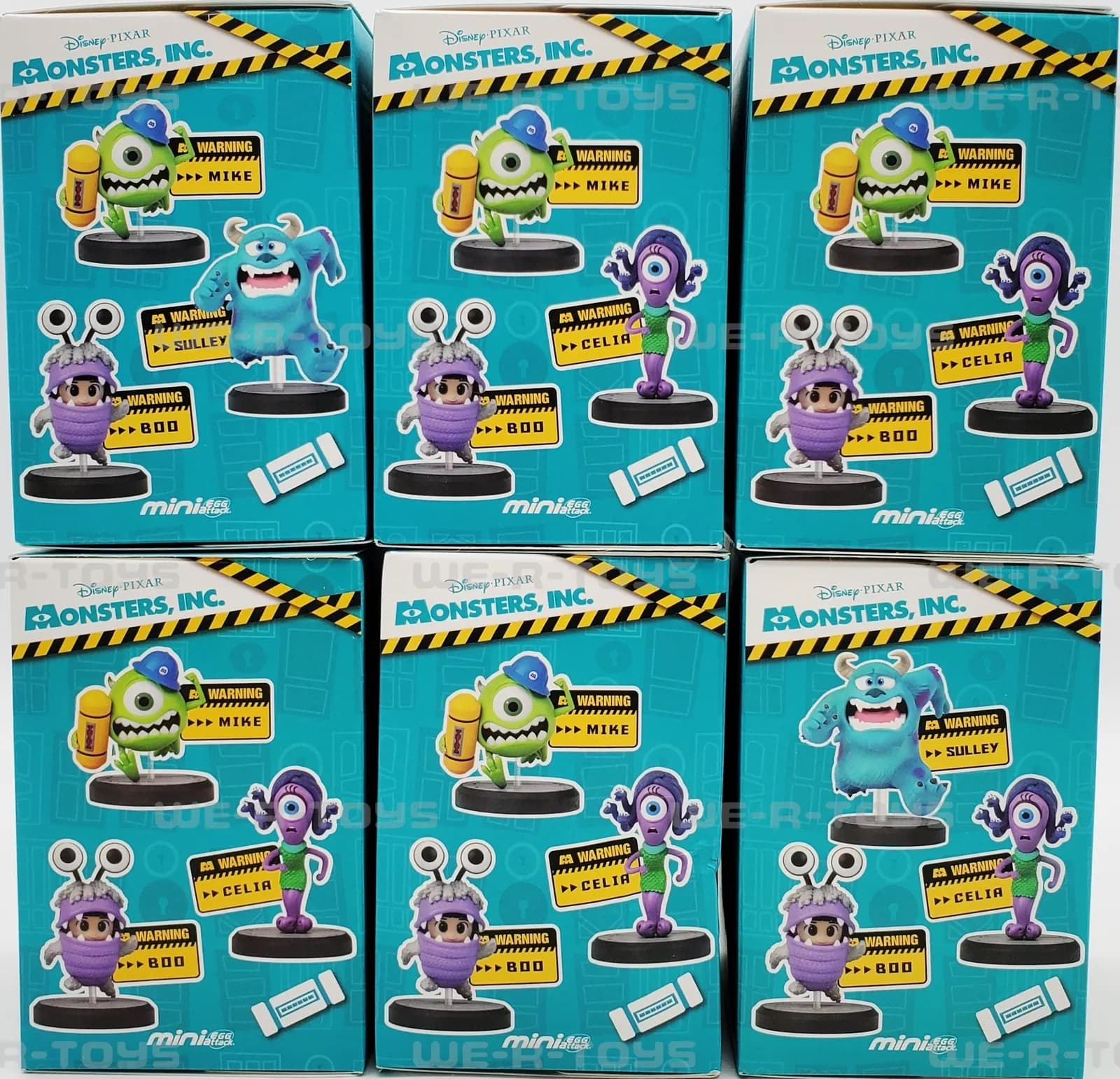 فیگور کارخانه هیولا Monsters Inc مجموعه 6 عددی — تصویر ۳