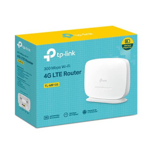 TP-LINK TL-MR105 N300 4G LTE WiFi Modem Router — تصویر ۳
