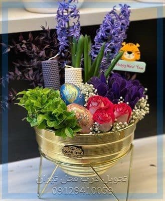 ارسال گل طبیعی برای ساختمان سازمان هدفمندی یارانه ها در تهران — تصویر ۲