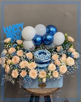 سفارش دسته گل برای ساختمان تهران هوشمند