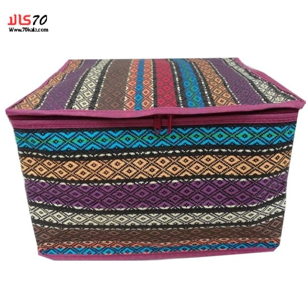 بقچه لباس طرح جاجیم سایز 2 کد S 445 — تصویر ۲