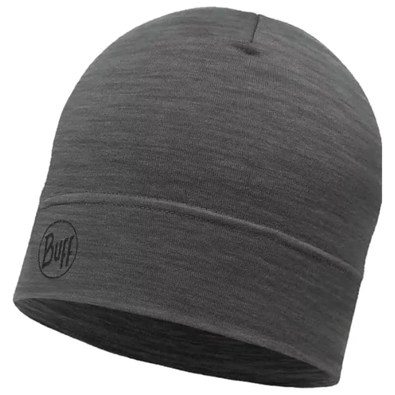 کلاه باف مدل merino light weight beinei solid grey — تصویر ۴