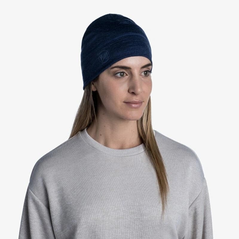 کلاه باف مدل merino light weight beinei solid dehim — تصویر ۳