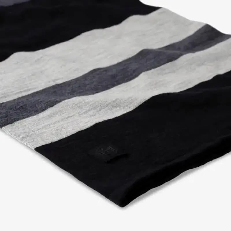 دستمال سر و گردن باف مدل merino move graphite — تصویر ۴