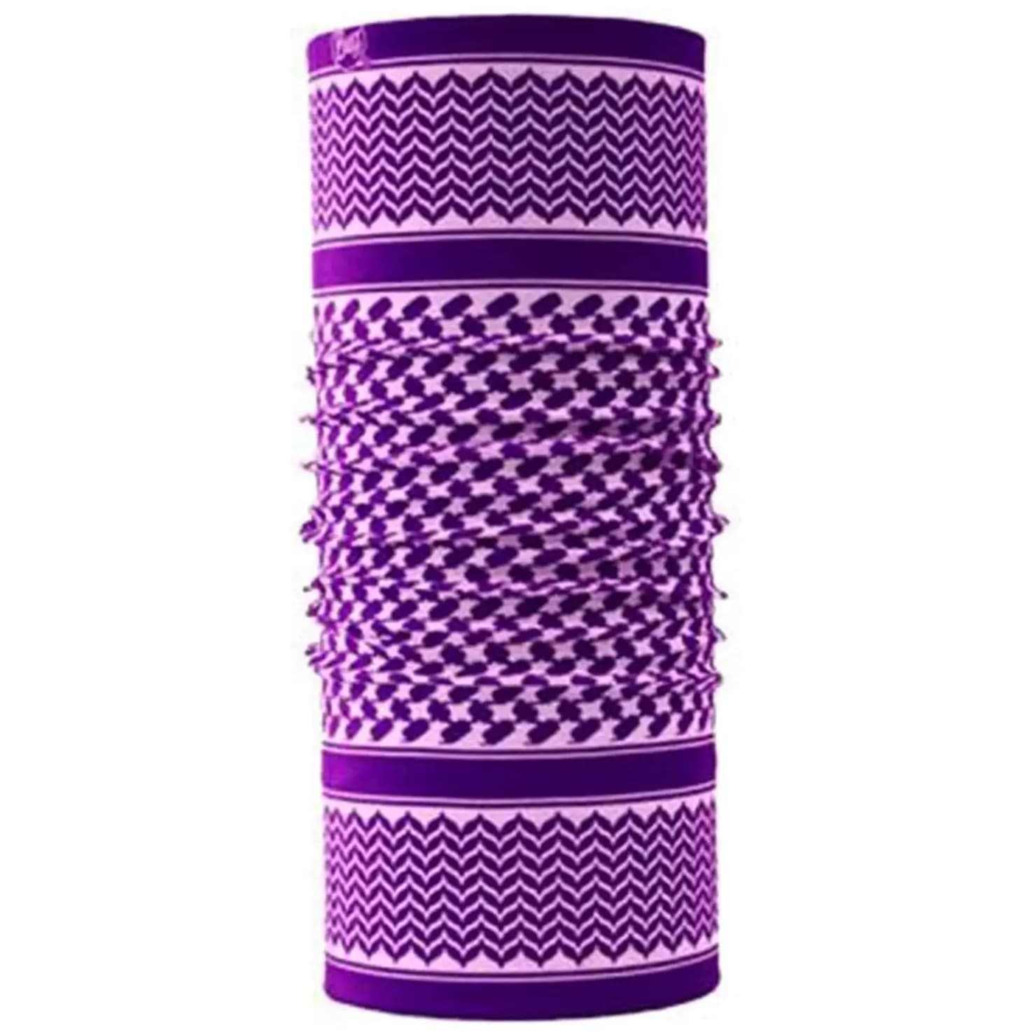 دستمال سر و گردن باف مدل original shemag 15 pink purple