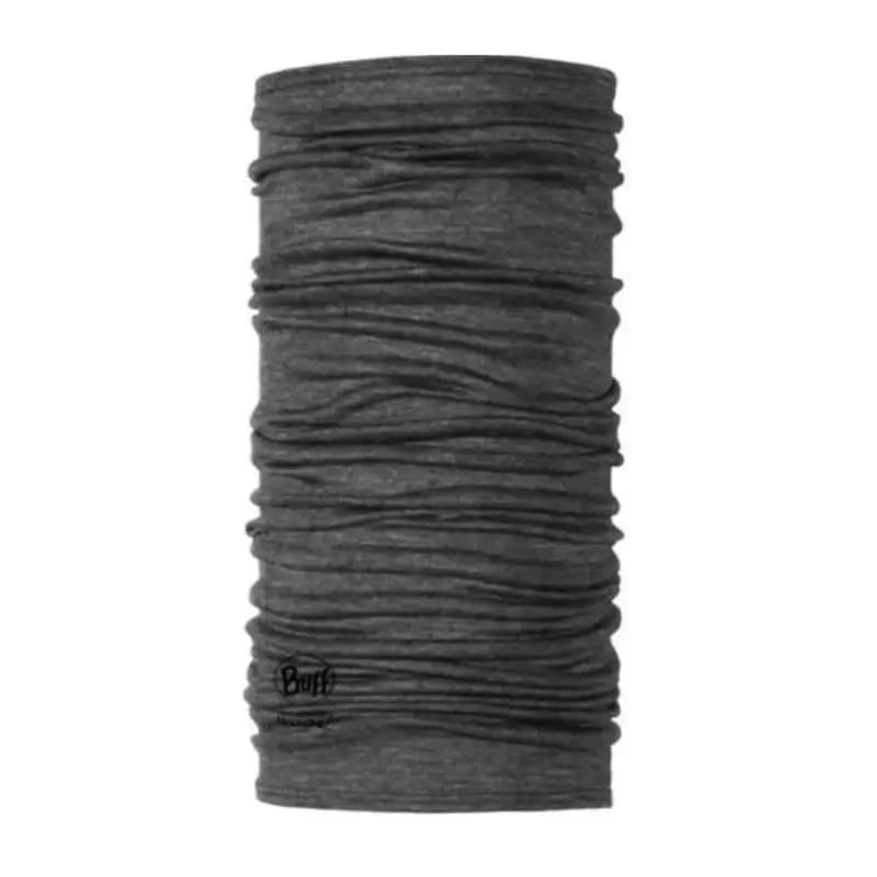 دستمال سر و گردن باف مدل merino light weight solid grey