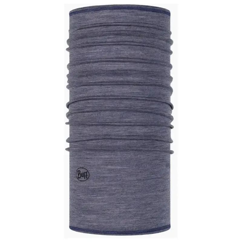 دستمال سر و گردن باف merino light weight multistries light denim — تصویر ۴