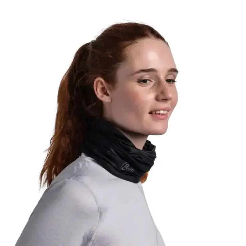 دستمال سر و گردن باف مدل coolnet solid black — تصویر ۶