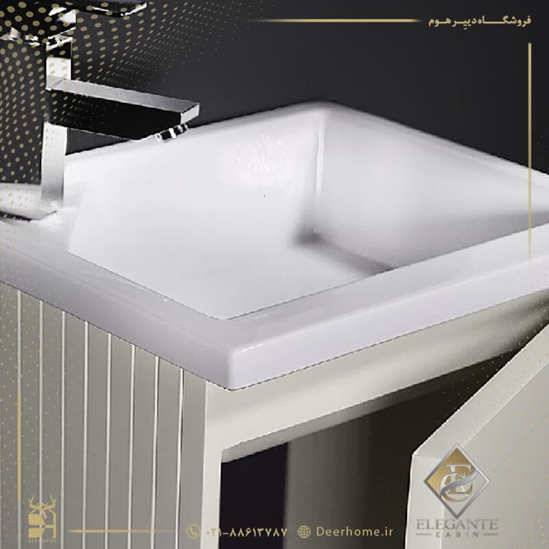 روشویی کابینتی الگانته مدل E153 — تصویر ۳