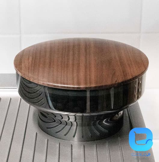 اسپرسوساز آسیاب دار گاستروبک با چوب گردو 42624 — تصویر ۷