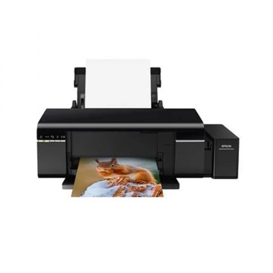 پرینتر جوهرافشان تک کاره EPSON مدل L805 با جوهر — تصویر ۵