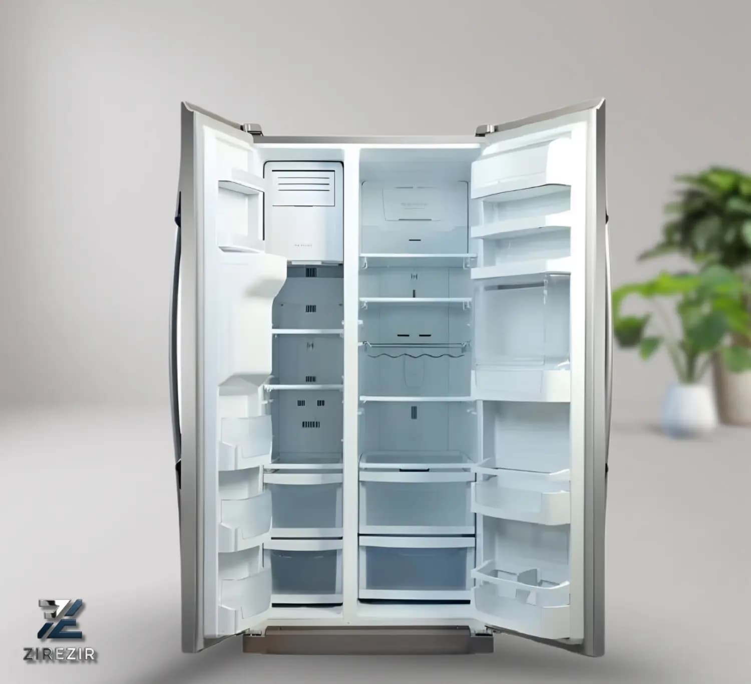 یخچال و فریز ساید بای ساید امرسان ۳۲ فوت مدل NRF3292D — تصویر ۶