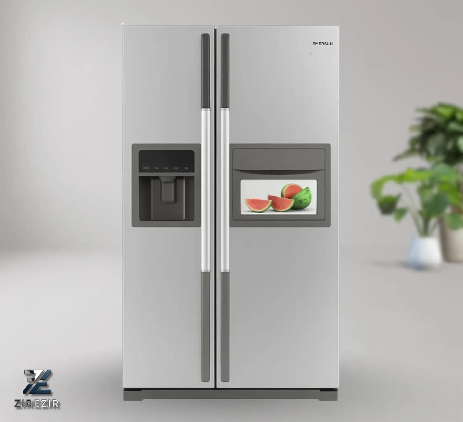 یخچال و فریز ساید بای ساید امرسان ۳۲ فوت مدل NRF3292D — تصویر ۵