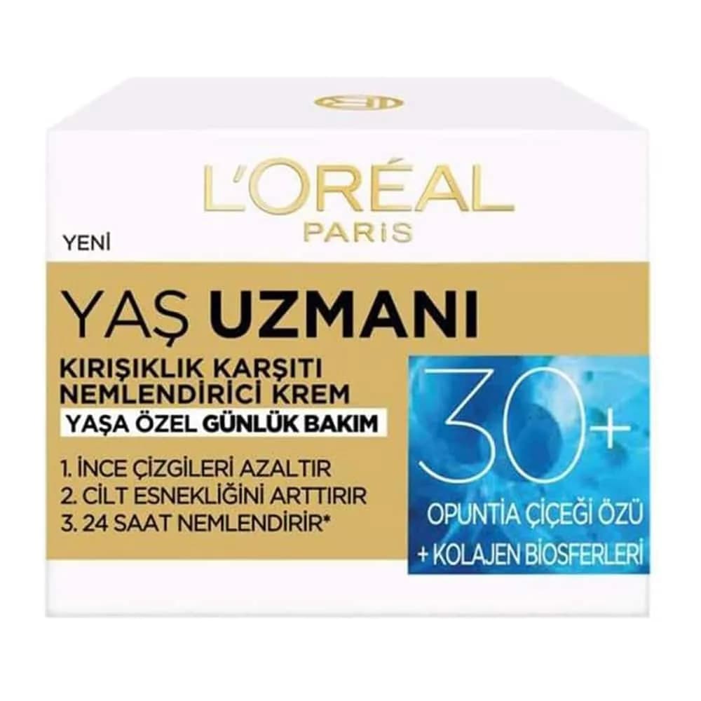 کرم ضد چروک و مرطوب کننده شب بالای 30 سال لورآل سری Yas Uzmani حجم 50 میل — تصویر ۶