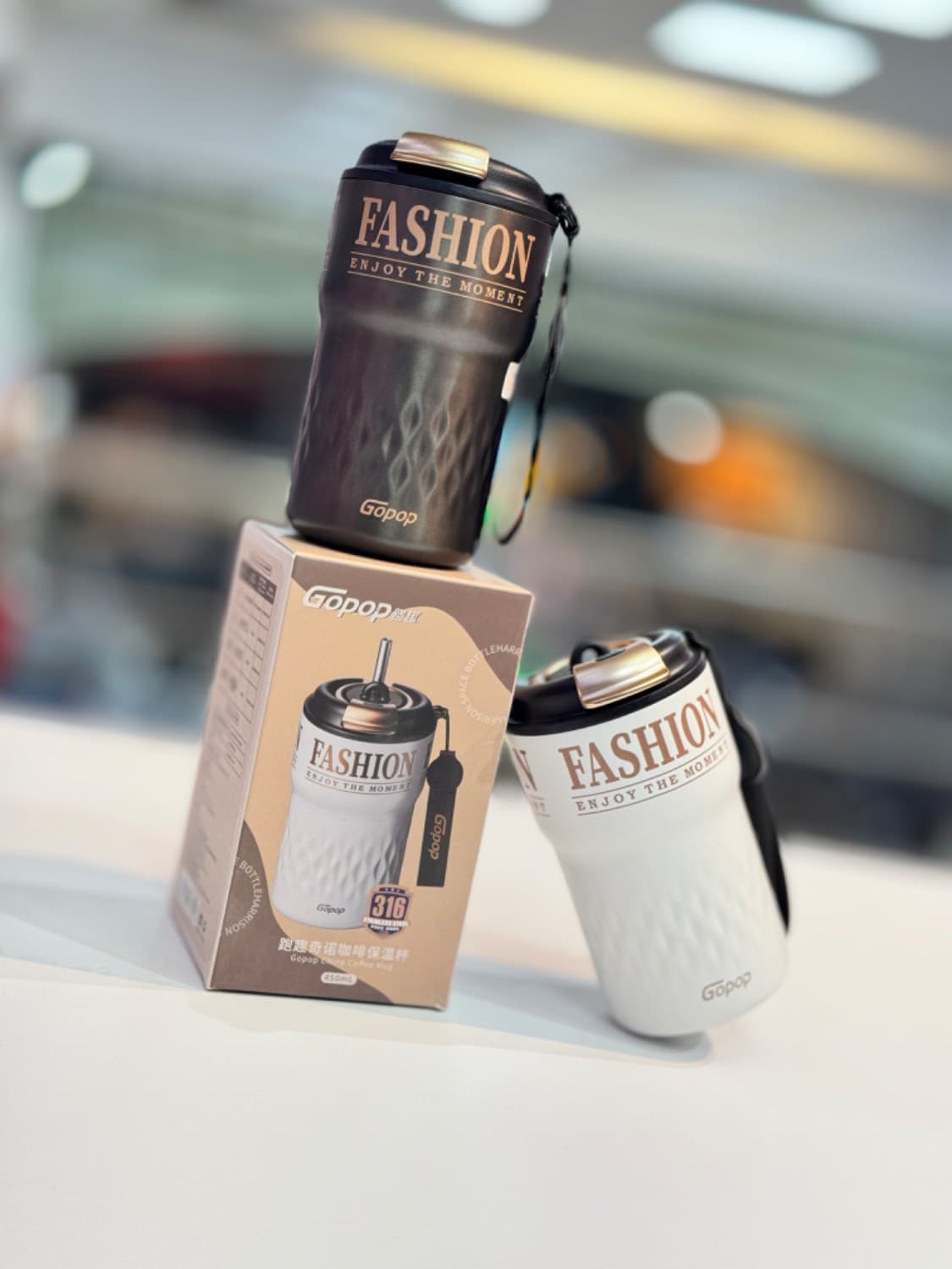 تراول ماگ برند GOPOP طرح FASHION — تصویر ۶