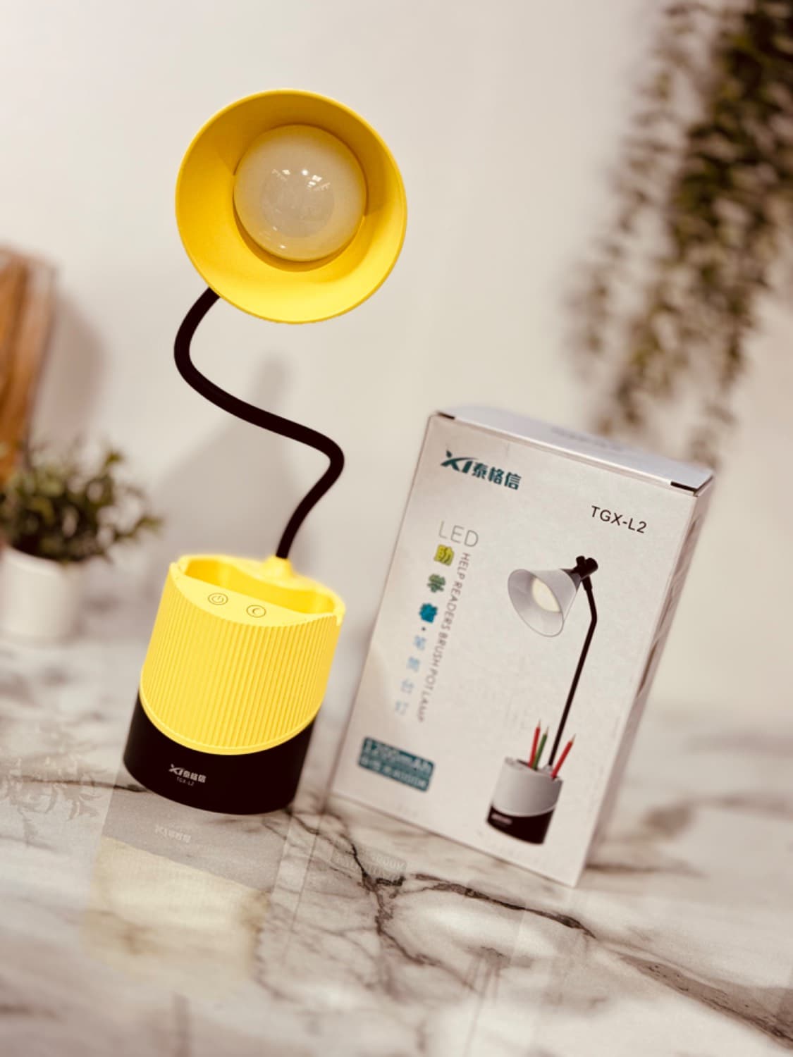 چراغ مطالعه رومیزی LED برند Taigexin مدل L2 — تصویر ۳