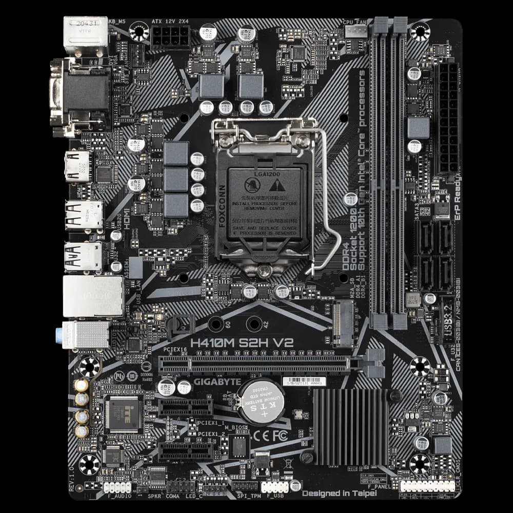 مادربرد گیگابایت مدل H410M S2H V2 — تصویر ۷