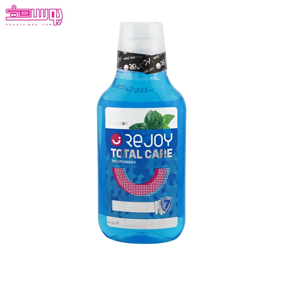 دهان شویه 7 در 1 ریجوی مدل Total Care حاوی عصاره نعناع 375 میل — تصویر ۴