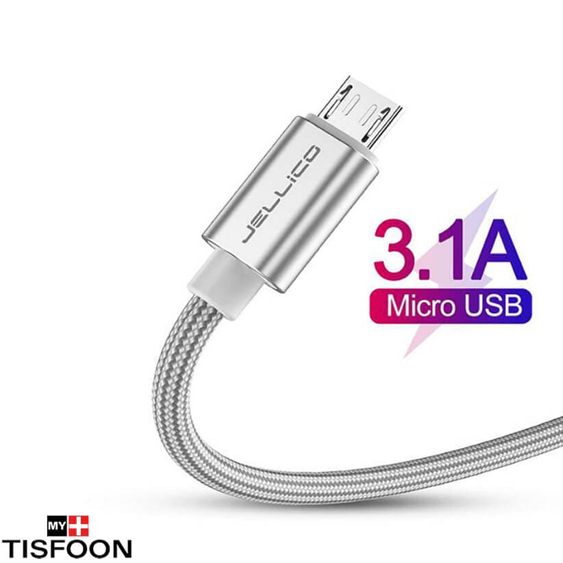 کابل جلیکو Micro USB مدل GS10 — تصویر ۴