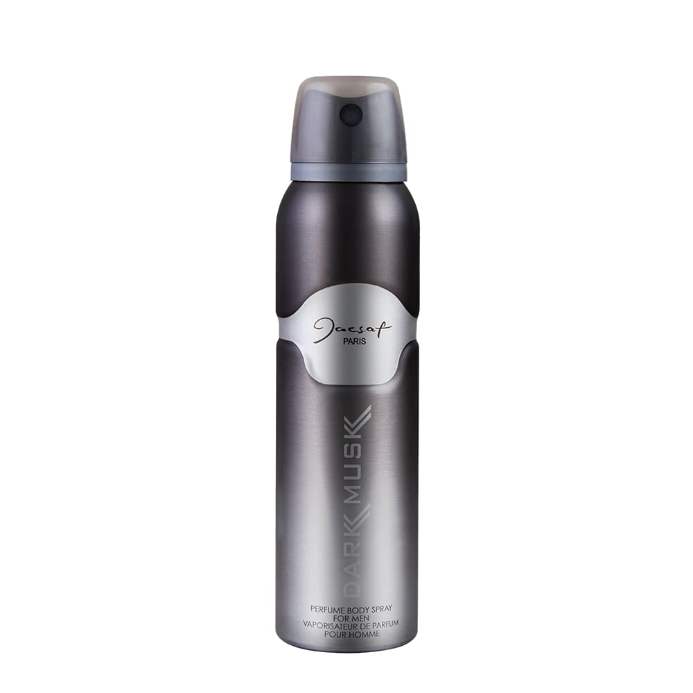 اسپری خوشبو کننده بدن مردانه ژک ساف مدل Dark Musk با رایحه آبرکرامبی اند فیچ فیرس 150 میل — تصویر ۷