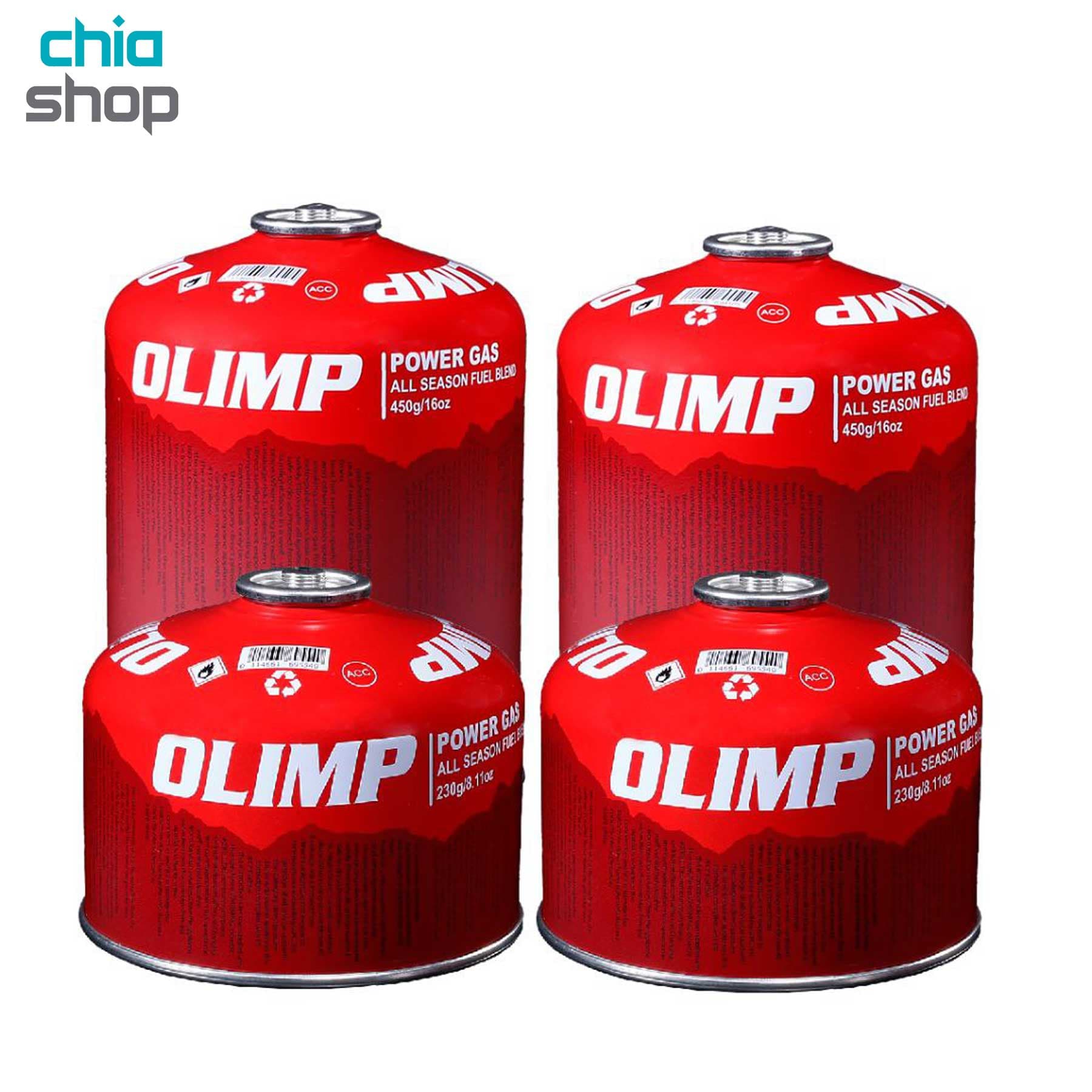 کپسول گاز الیمپ 450 گرمی olimp 450g — تصویر ۳